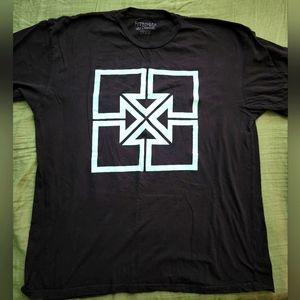 Mens XXL FitBikeCo Tee Shirt Black